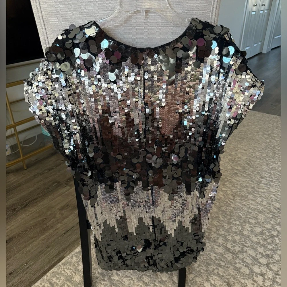 NWT By Together By Together Silvia Sequin Disco Party Dress, S - Picture 8 of 9